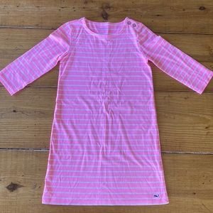Girls Vineyard Vines 3/4 length sleeve dress worn once